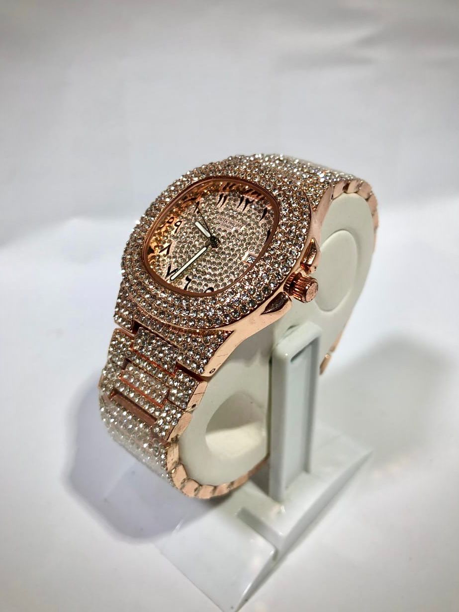 Arabic Aura Couple Watch set