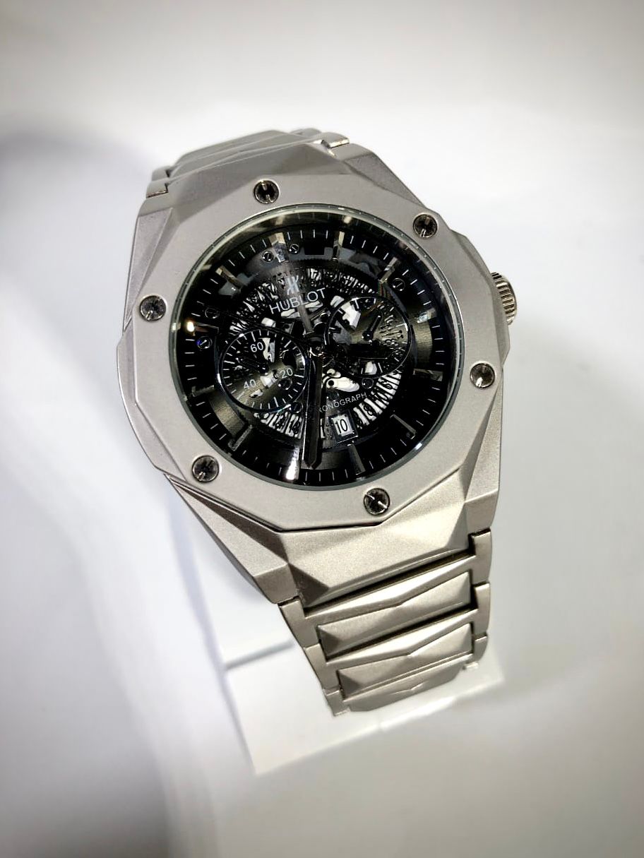 Hublot Diamond Cut Skeleton Watch