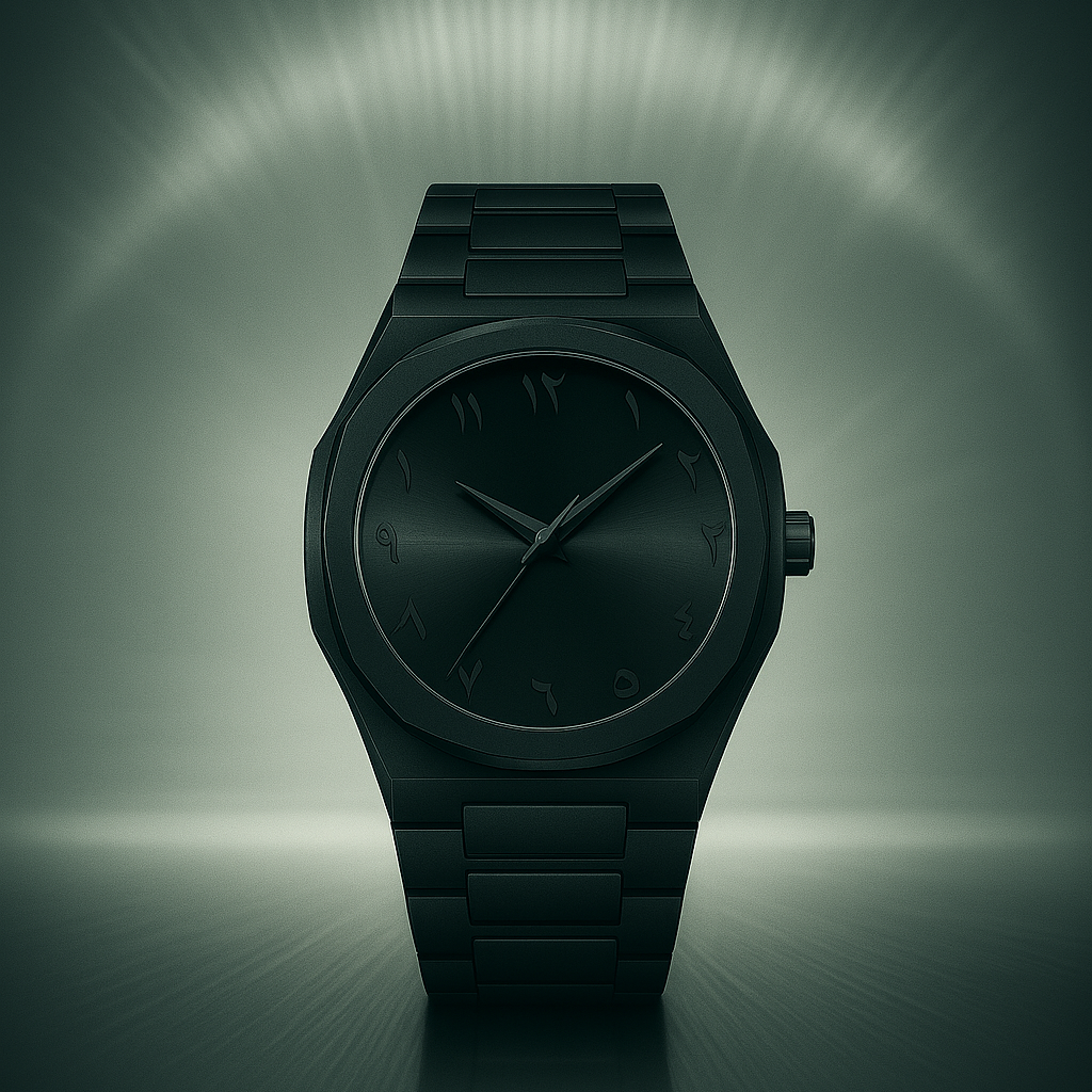 Arabic Black Aura - Stainless Steel