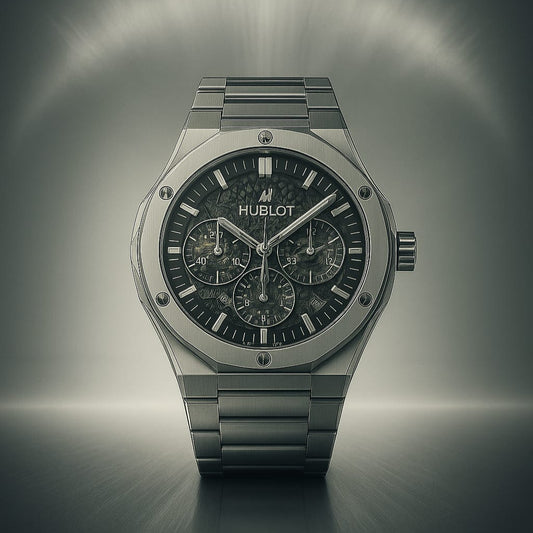 Hublot Diamond Cut Skeleton Watch