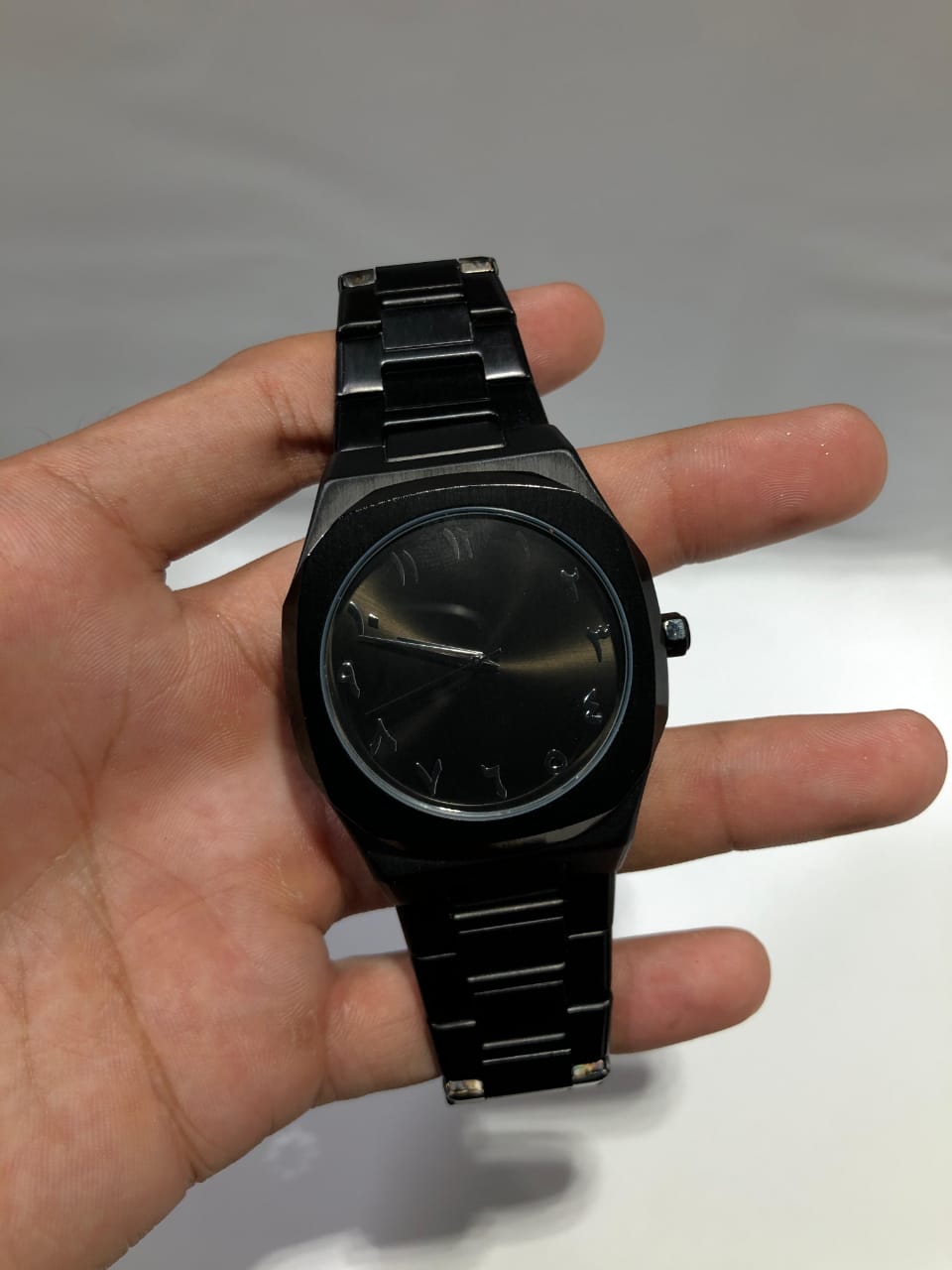 Arabic Aura Couple Watch set