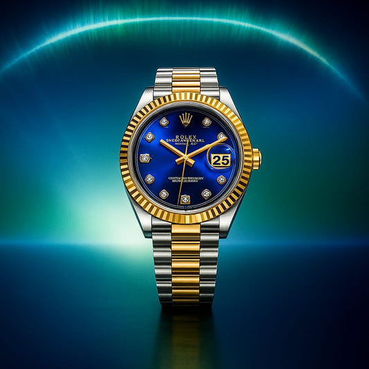 Rolex Datejust – Fluted Bezel | Two-Tone | Blue Dial